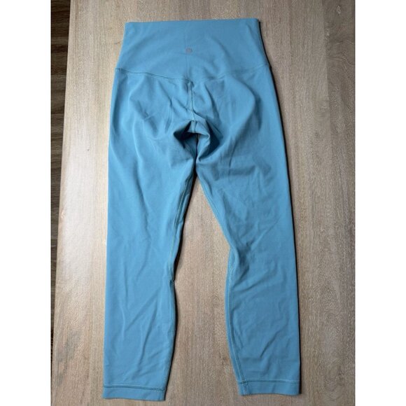 Lululemon Align High-Rise Lined Crop 23" Tidal Teal Size 6 - Picture 7 of 7